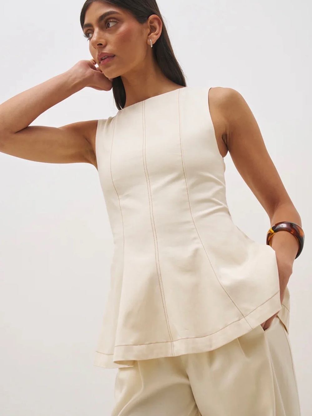 MON RENN
ALBA TOP | CREAM - Picture 3 of 4